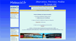 Desktop Screenshot of images.meteociel.fr
